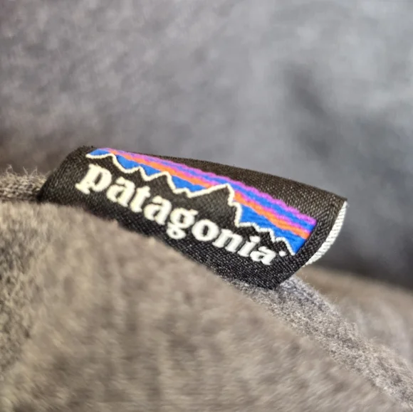 Patagonia Flying Fish Ahnya Full-Zip Hoodie Grey Size Medium 39560 FA18 - Picture 8 of 11